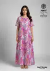 Good Morning Vol 5 By Deeptex Cotton Printed Nighty Wholesalers In Surat